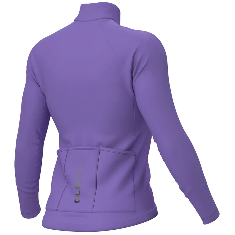 Maglia maniche lunghe donna Ale Pragma Color Block - Lilla