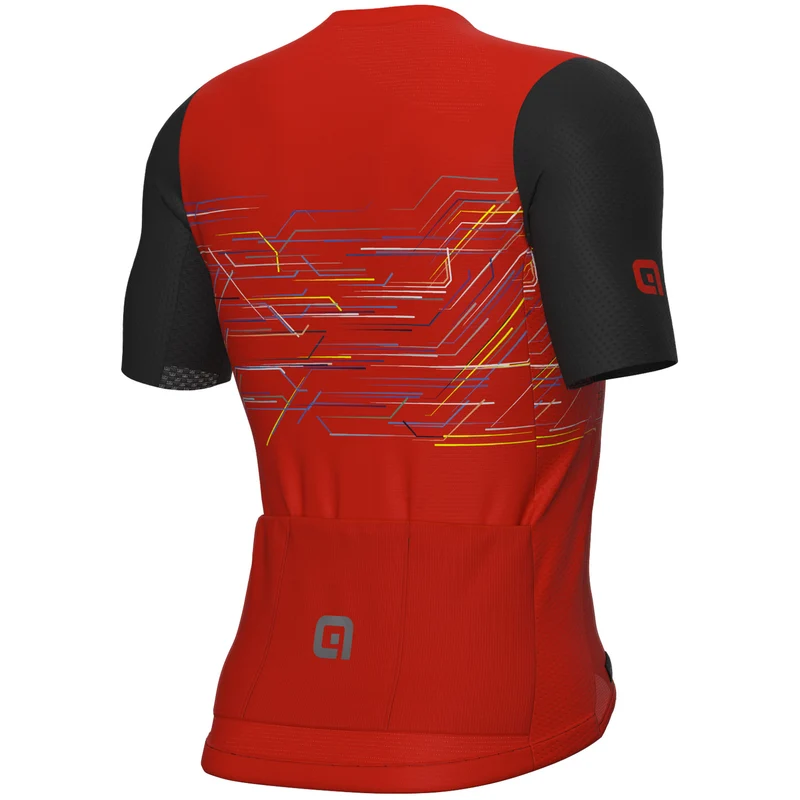 Maglia Ale PR-E Megabyte - Rosso