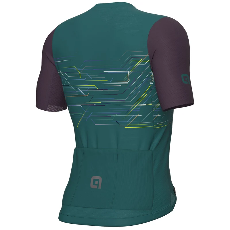 Maglia Ale PR-E Megabyte - Verde