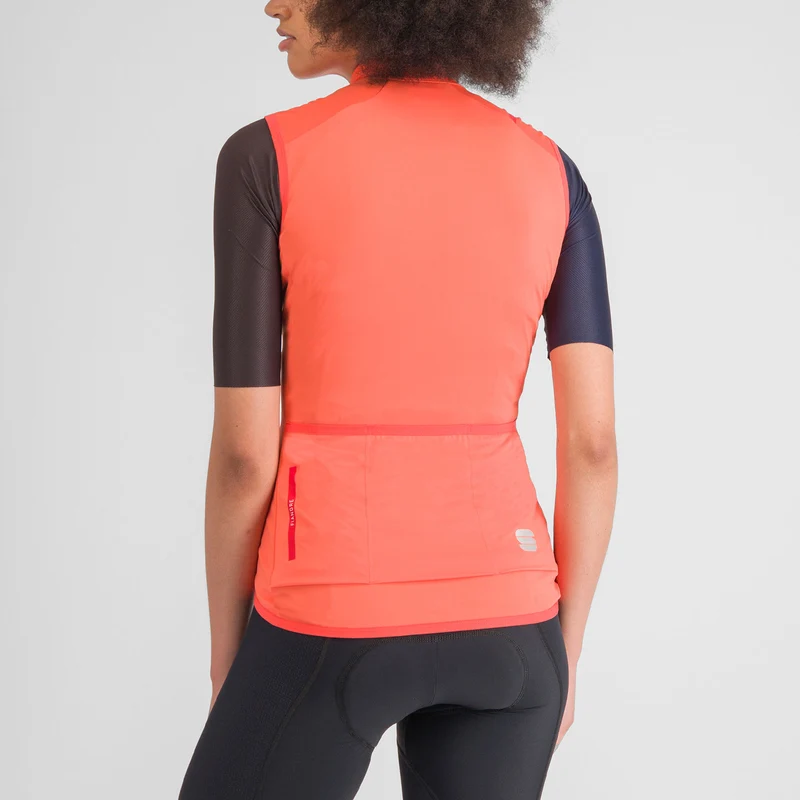 Gilet donna Sportful Fiandre Pro - Arancio