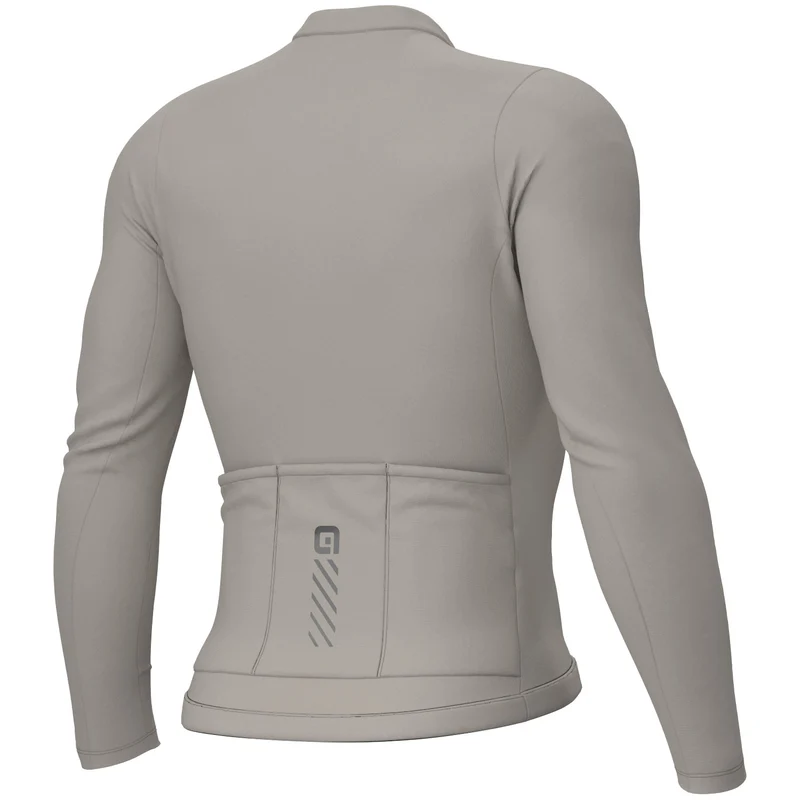 Maglia maniche lunghe Ale Pragma Color Block - Grigio
