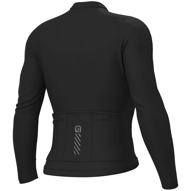 Maglia maniche lunghe Ale Pragma Color Block - Nero
