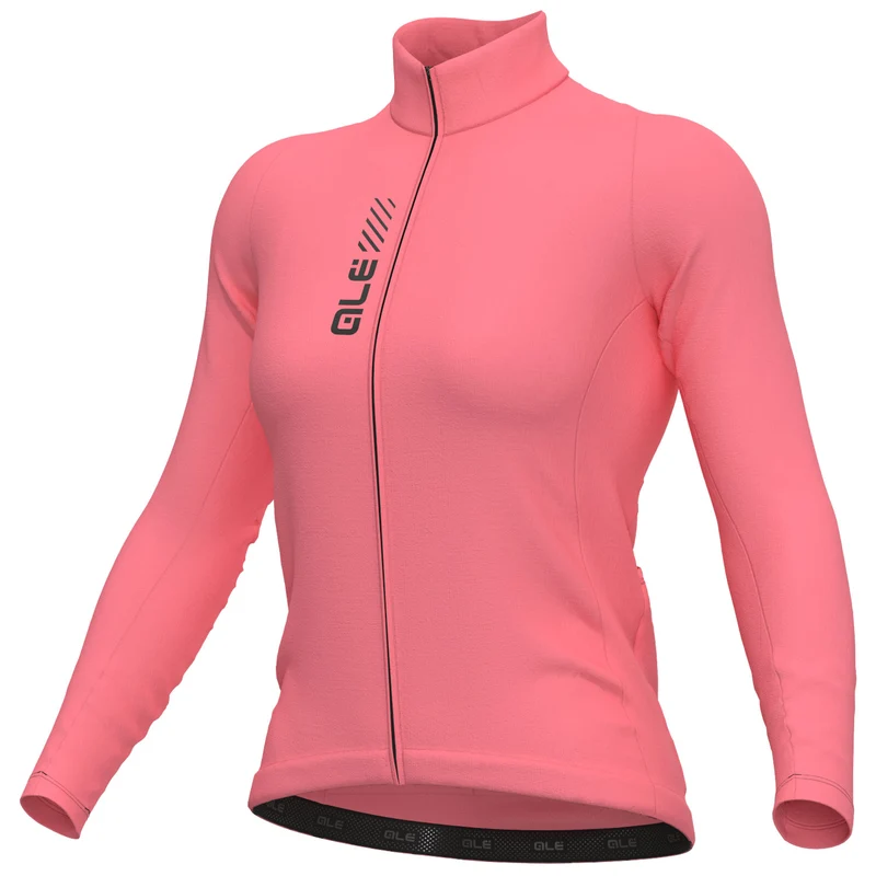 Maglia maniche lunghe donna Ale Pragma Color Block - Rosa