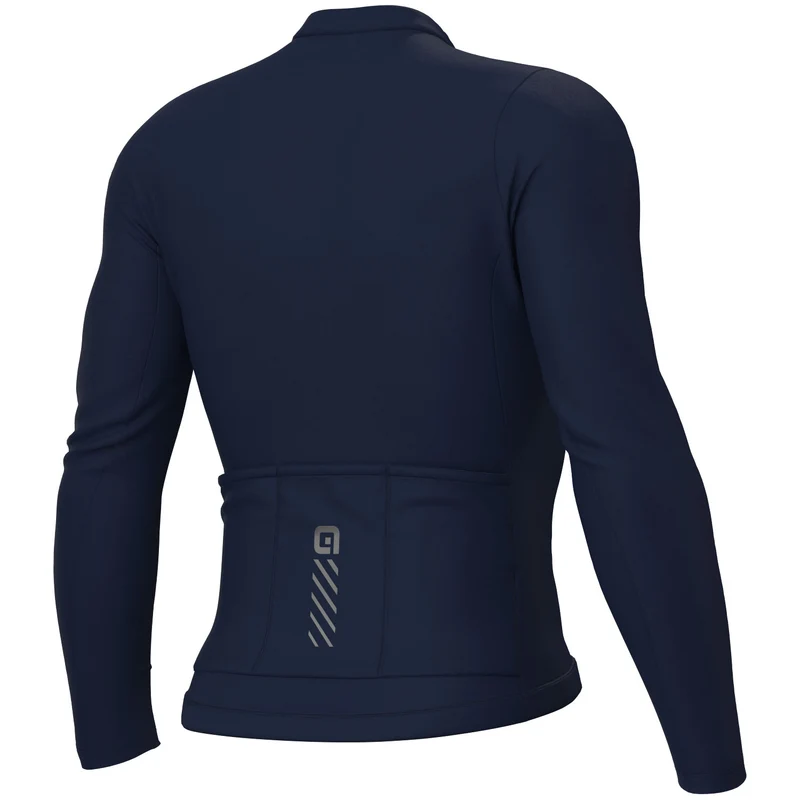 Maglia maniche lunghe Ale Pragma Color Block - Blu