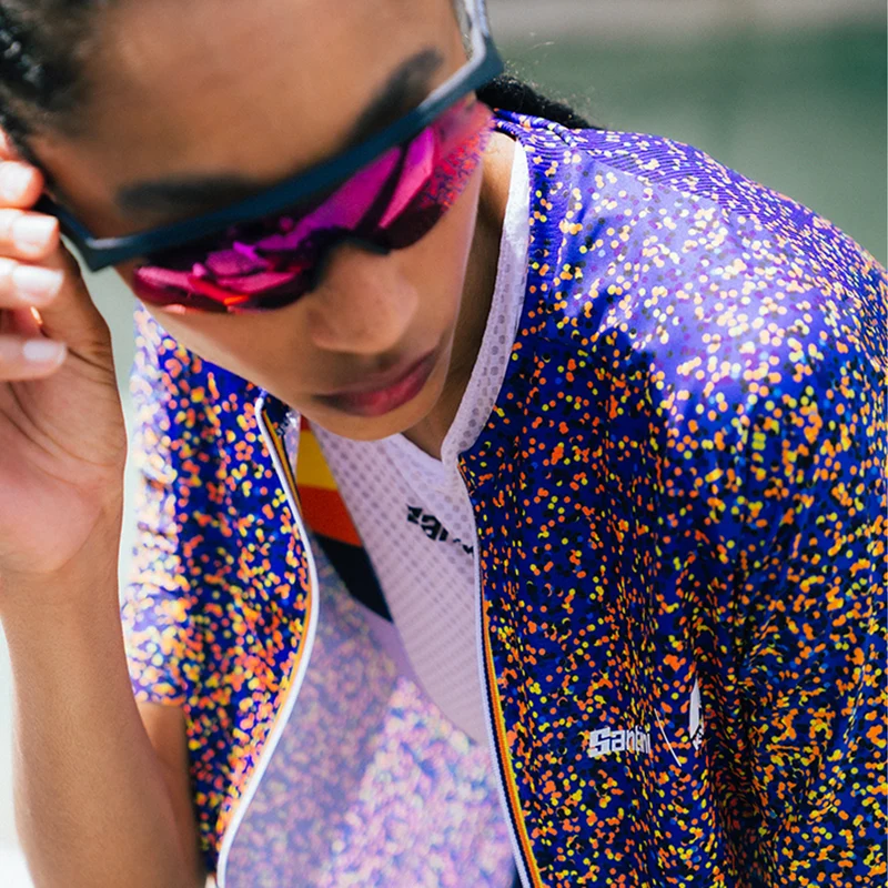 Maglia Point Santini x K-WAY - Blu