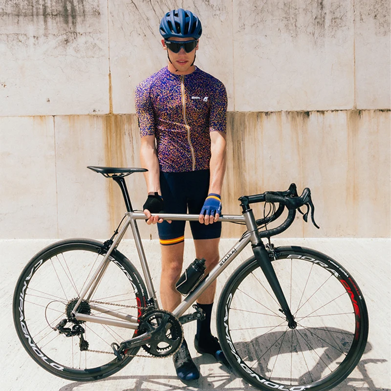 Maglia Point Santini x K-WAY - Blu