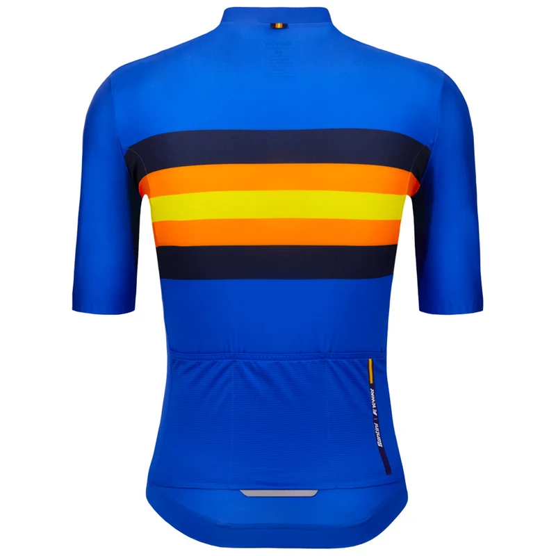 Maglia Le Vrai Santini x K-WAY - Blu