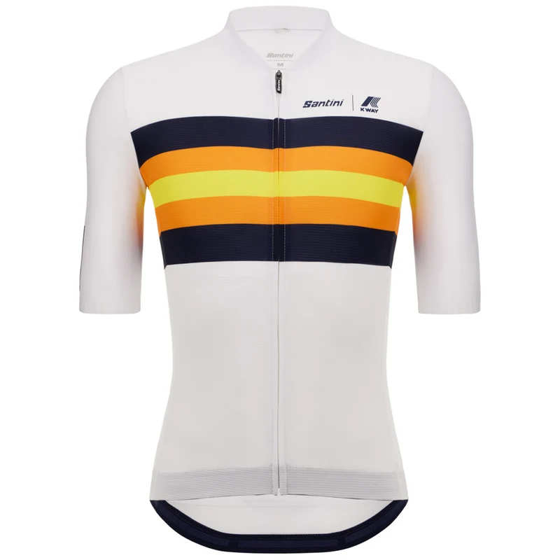 Maglia Le Vrai Santini x K-WAY - Bianco