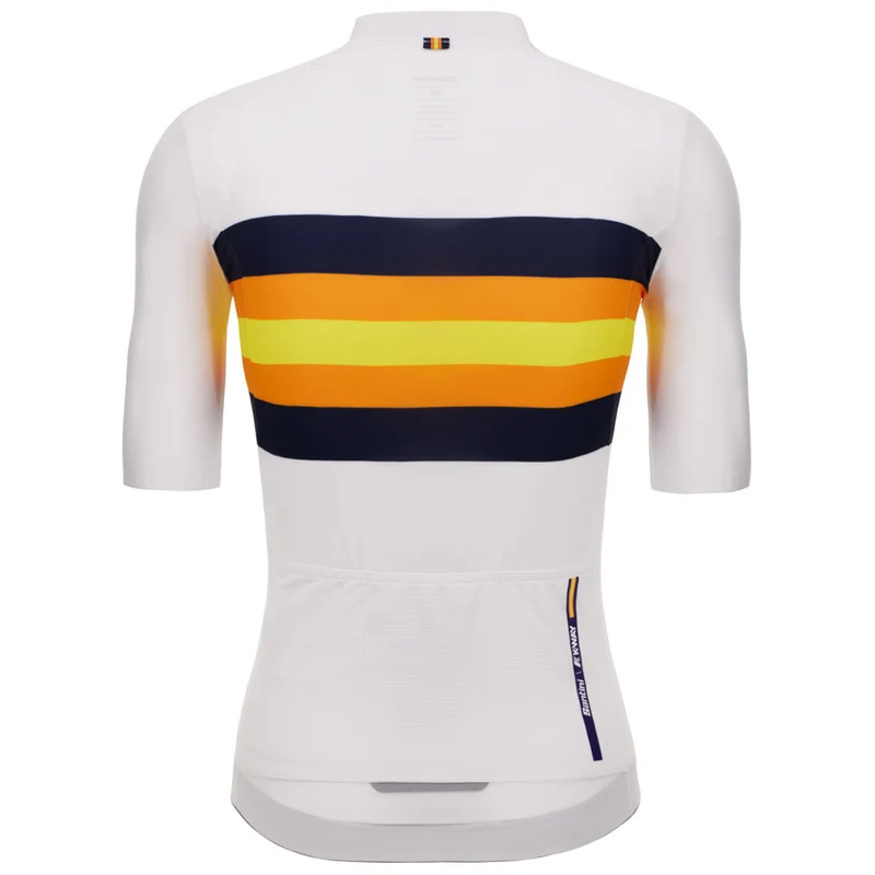 Maglia Le Vrai Santini x K-WAY - Bianco