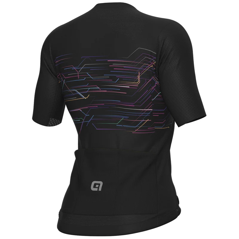 Maglia donna Ale PR-E Megabyte - Nero