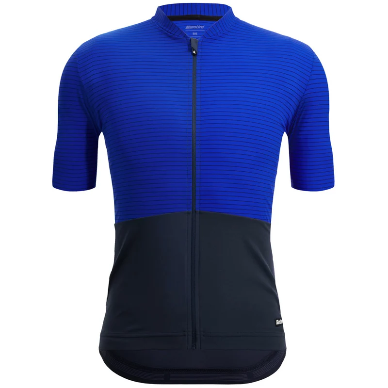 Maglia Santini Color Riga - Blu