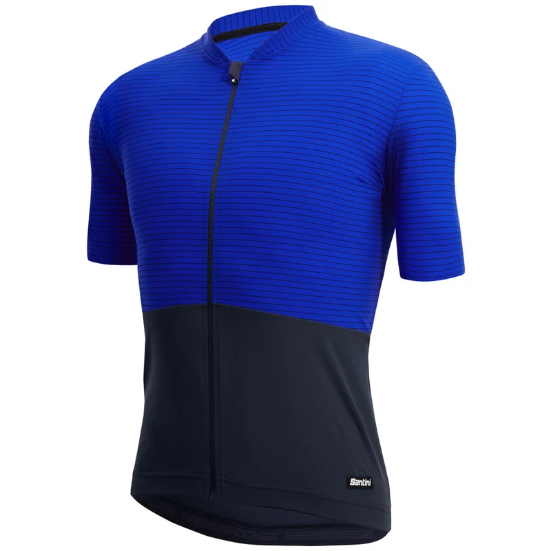 Maglia Santini Color Riga - Blu