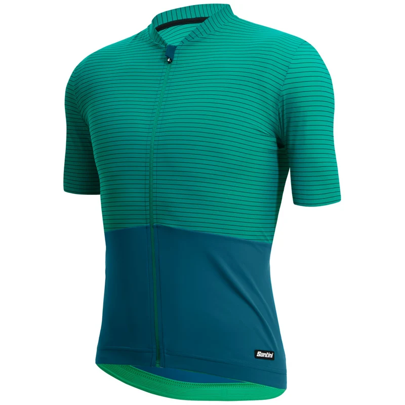 Maglia Santini Color Riga - Verde