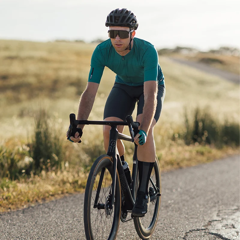 Maglia Santini Color Riga - Verde