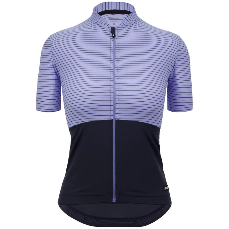 Maglia Donna Santini Color Riga - Viola