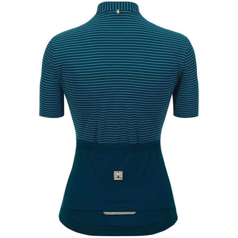 Maglia Donna Santini Color Riga - Verde