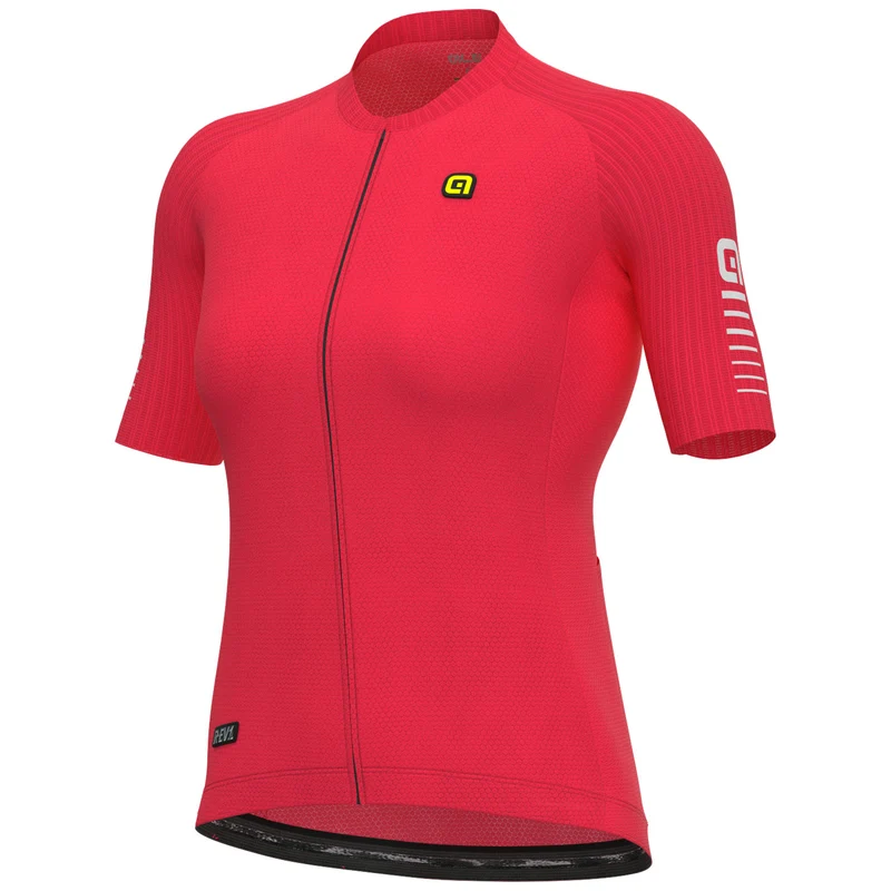 Maglia donna Ale R-EV1 Silver Cooling - Rosso chiaro