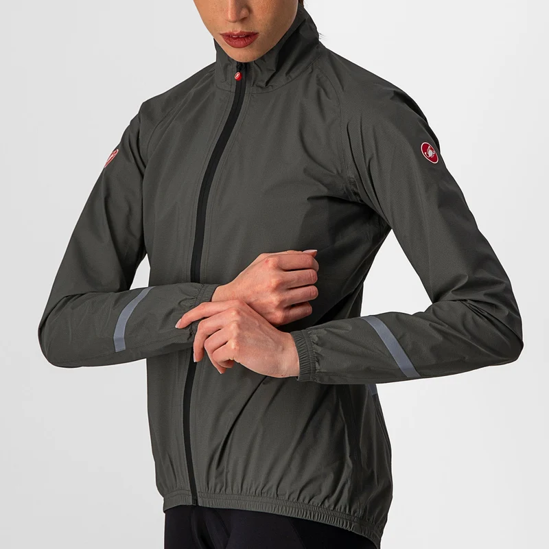 Mantellina donna Castelli Emergency 2 Rain - Verde