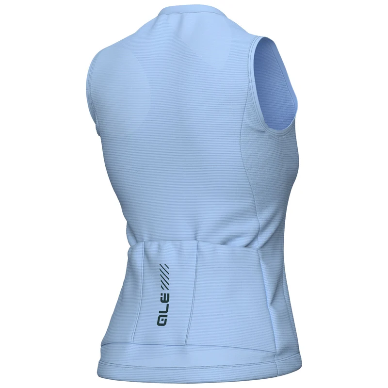 Maglia donna senza maniche Ale Pragma Color Block 2.0 - Azzurro chiaro