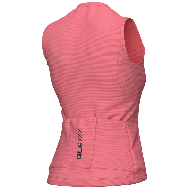 Maglia donna senza maniche Ale Pragma Color Block 2.0 - Rosa