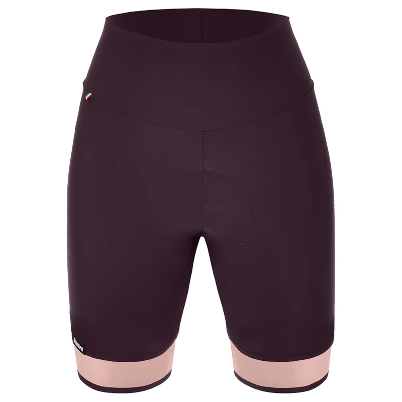 Pantaloncini donna Santini Giada Pure - Bordeaux