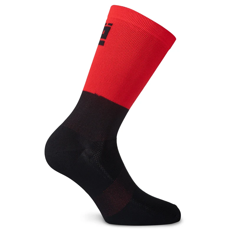 Calze Jëuf Train Logo - Rosso nero