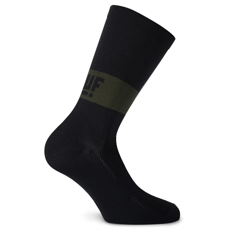 Calze Jëuf Train Band - Nero verde militare