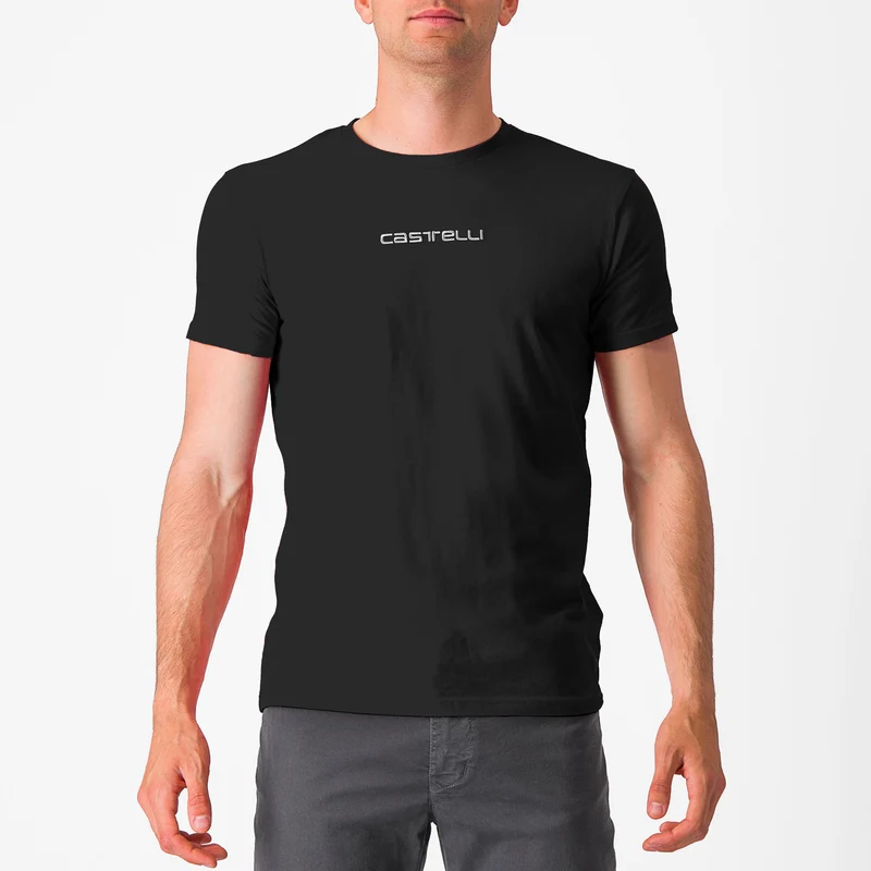 T-Shirt Castelli Classico - Nero