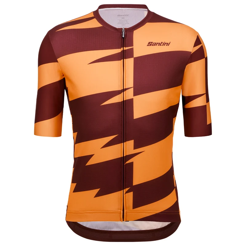 Maglia Santini Furia Smart - Bordeaux