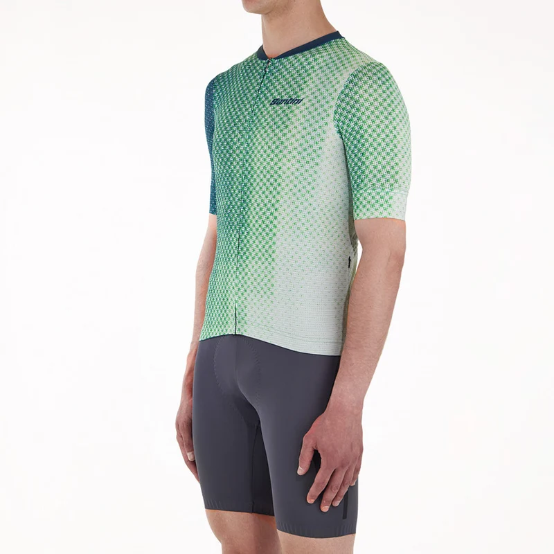 Maglia Santini Paws Forma - Verde