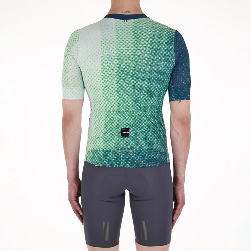 Maglia Santini Paws Forma - Verde