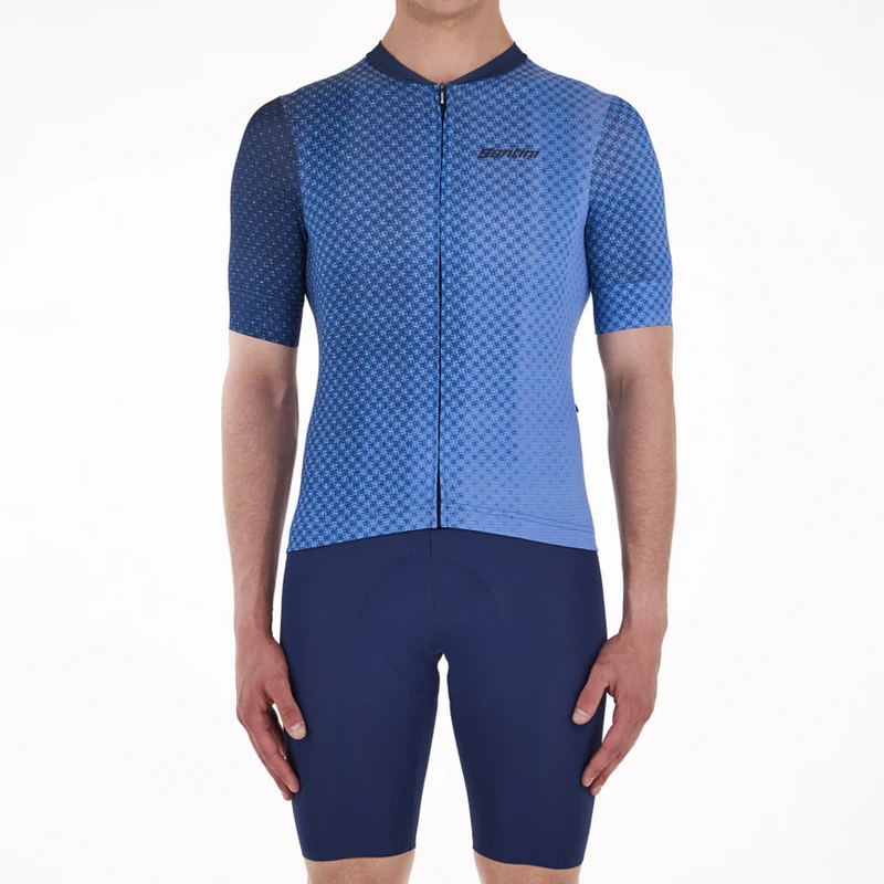 Maglia Santini Paws Forma - Blu