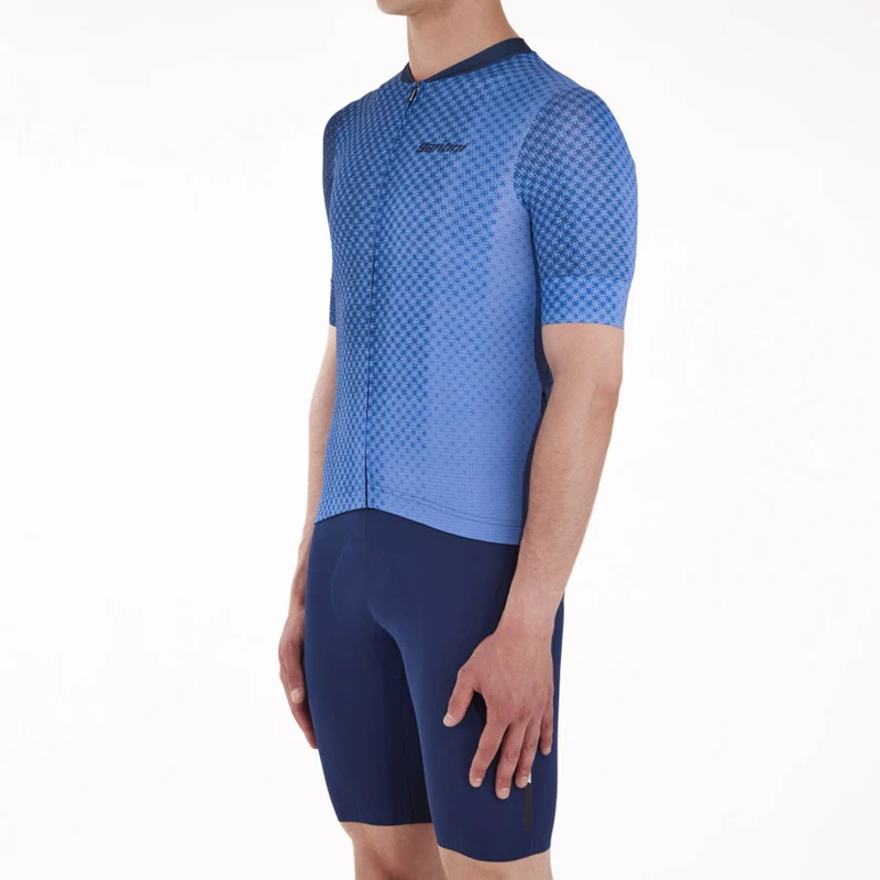 Maglia Santini Paws Forma - Blu