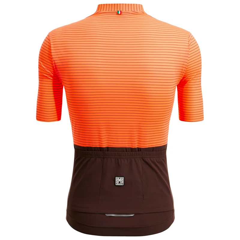 Maglia Santini Color Riga - Arancio