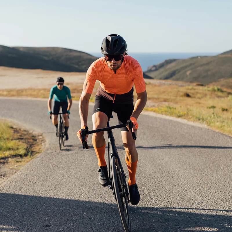Maglia Santini Color Riga - Arancio