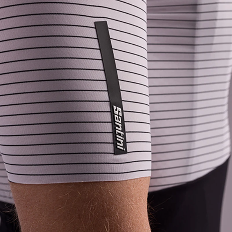 Maglia Santini Color Riga - Bianco