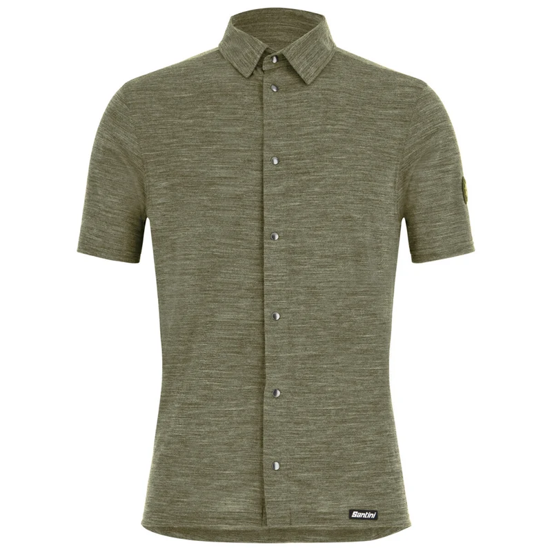 Camicia Santini Summer Gravel - Verde