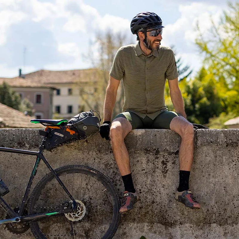 Camicia Santini Summer Gravel - Verde