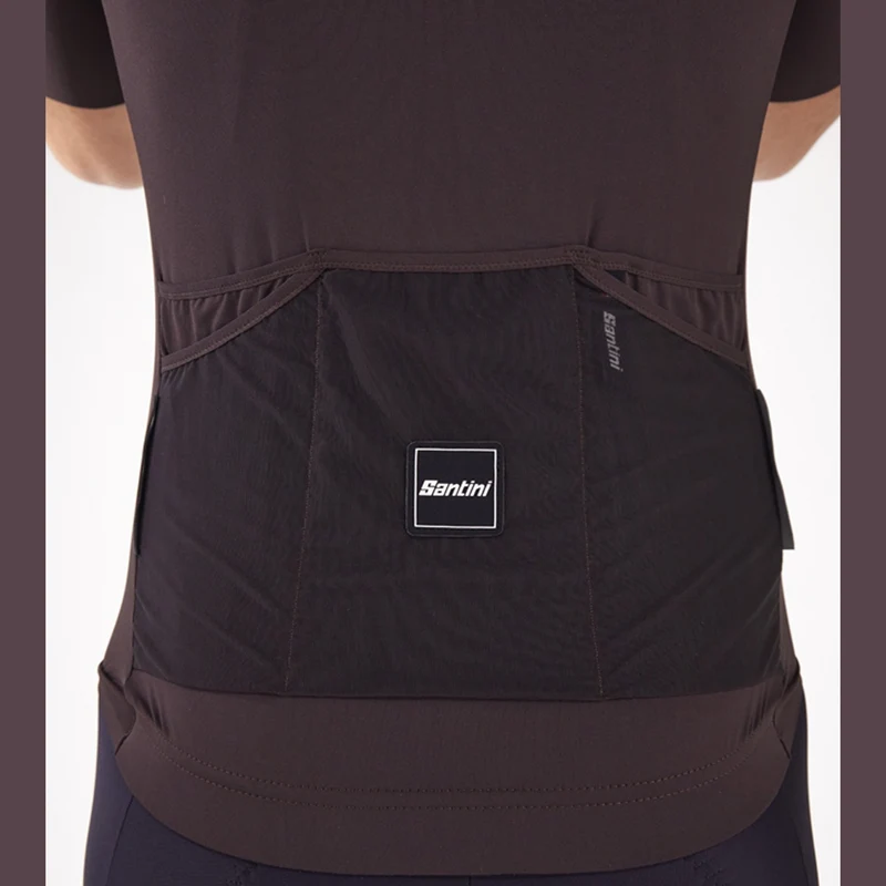 Maglia Santini Stone - Marrone