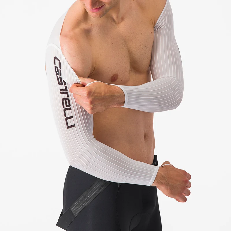 Manica lunga Aero Castelli Bolero - Bianco