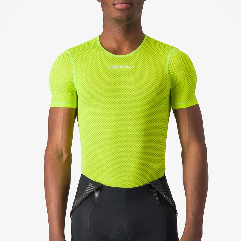 Maglia intima Castelli Pro Mesh 2.0 - Giallo