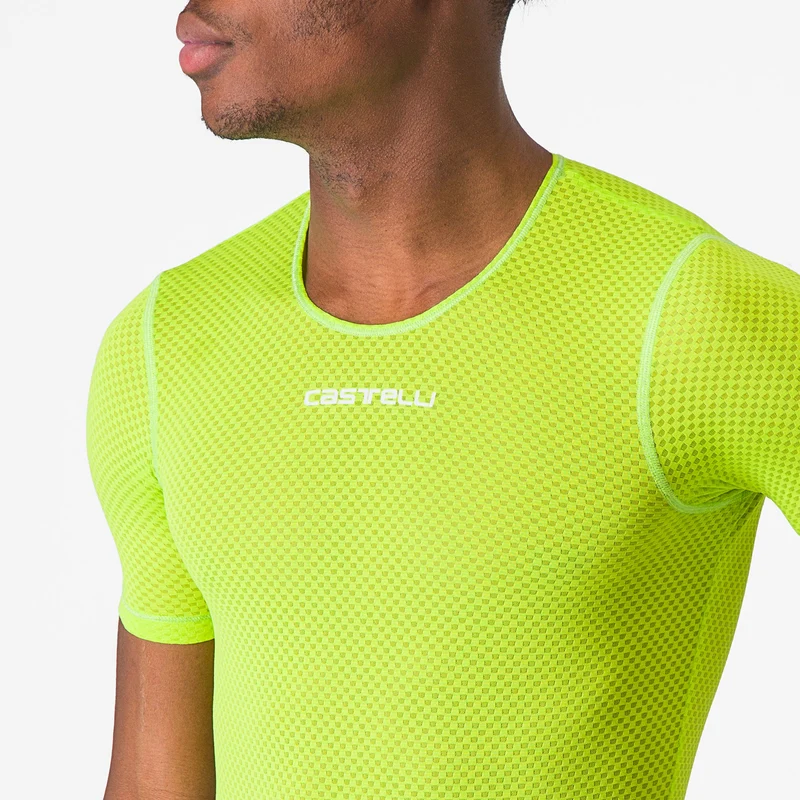 Maglia intima Castelli Pro Mesh 2.0 - Giallo