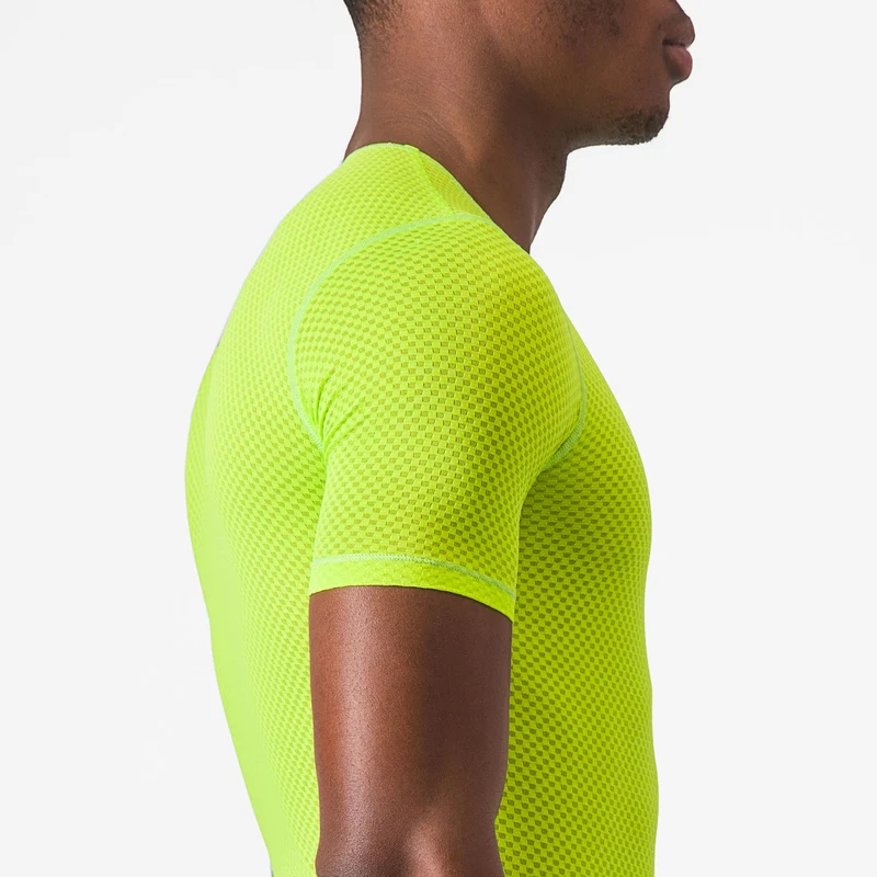 Maglia intima Castelli Pro Mesh 2.0 - Giallo