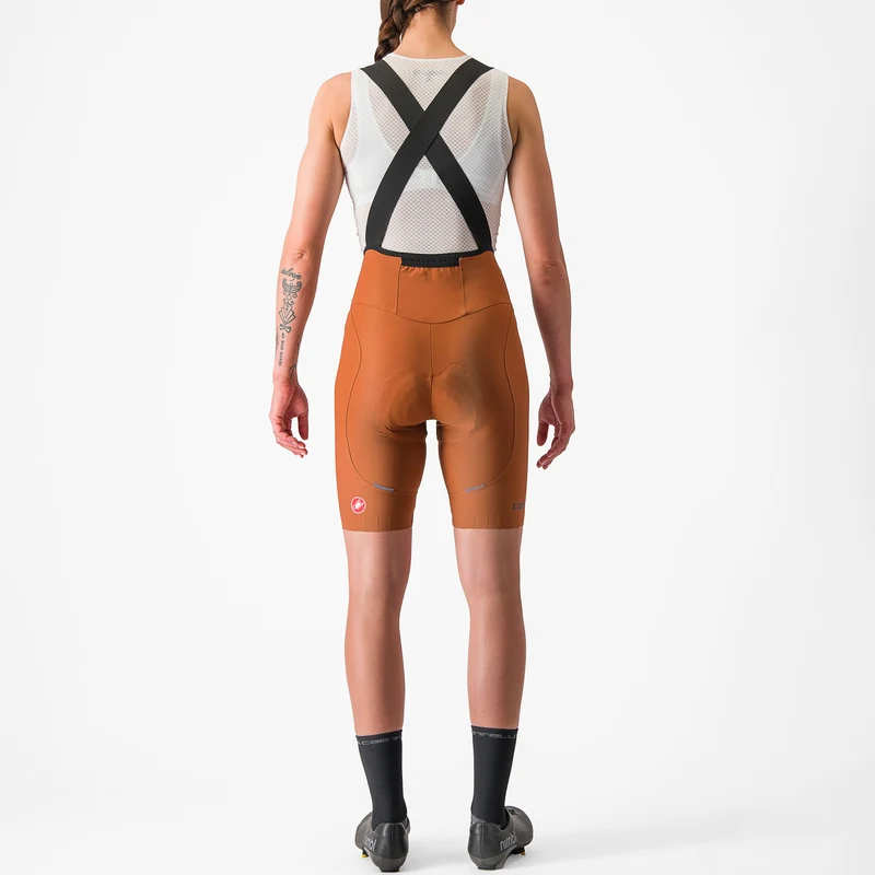 Salopette donna Castelli Espresso DT - Arancio