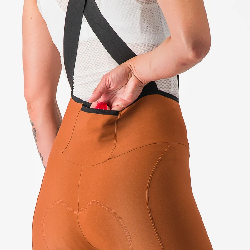 Salopette donna Castelli Espresso DT - Arancio