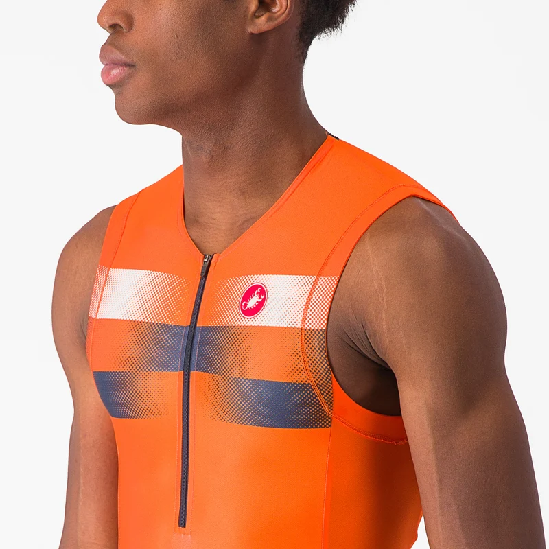 Maglia Castelli Free Tri 2 Top - Arancio