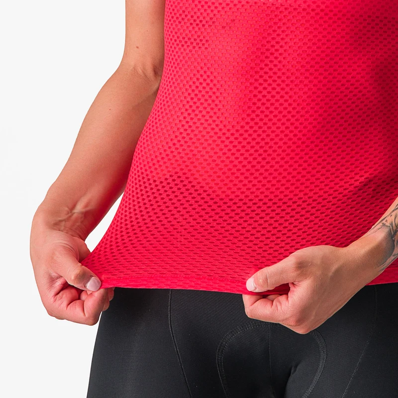 Maglia intima donna Castelli Pro Mesh 4 - Rosso