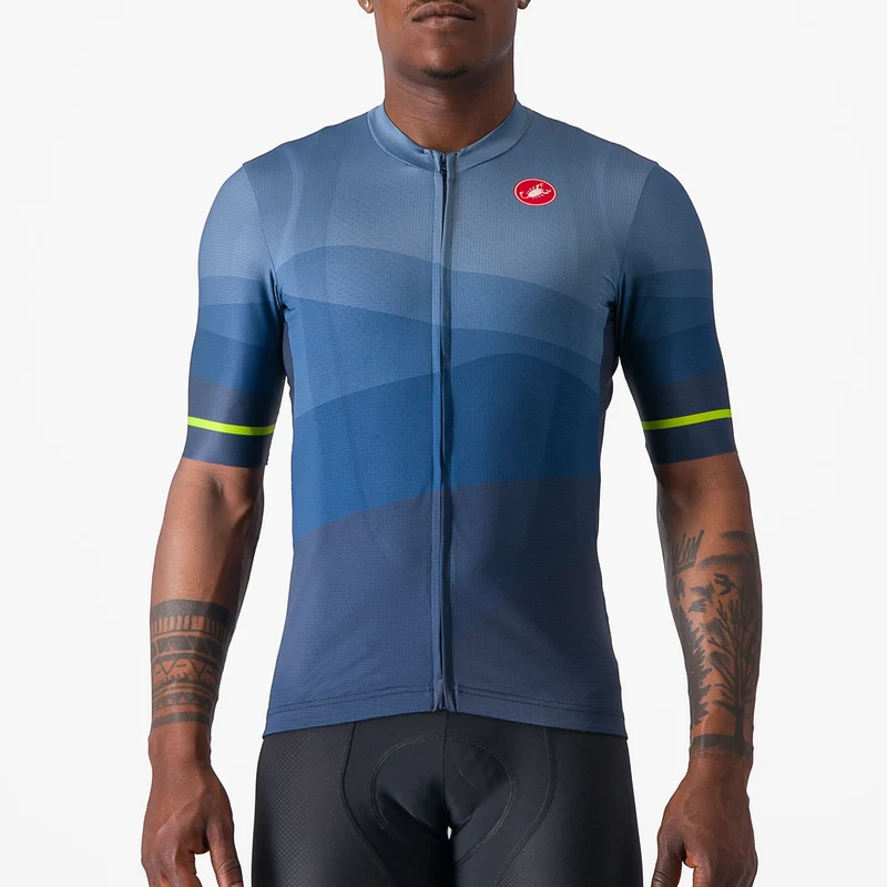Maglia Castelli Orizzonte - Blu