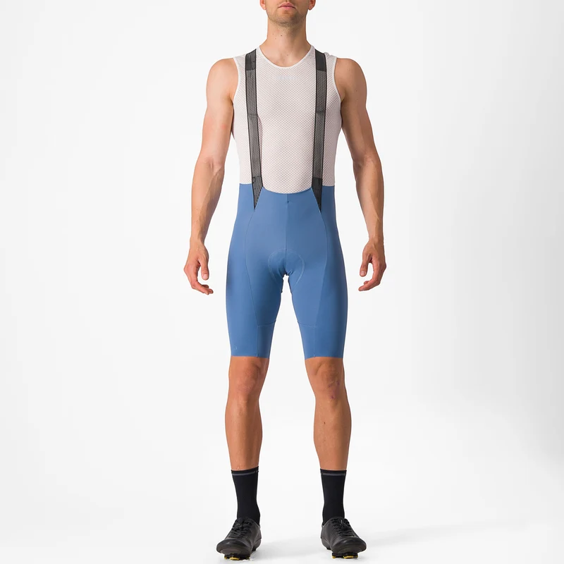 Salopette Castelli Free Aero RC - Azzurro