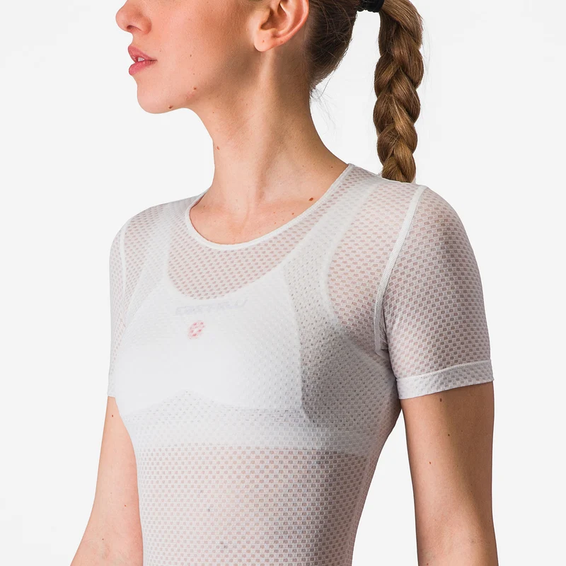 Maglia intima donna Castelli Pro Mesh 4 - Bianco